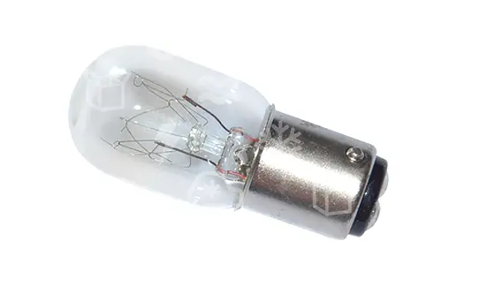 žárovka 15 W, E12, 220 V, šicího stroje Lucznik